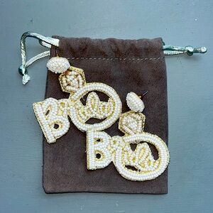 New in bag “Bride” Earrings
